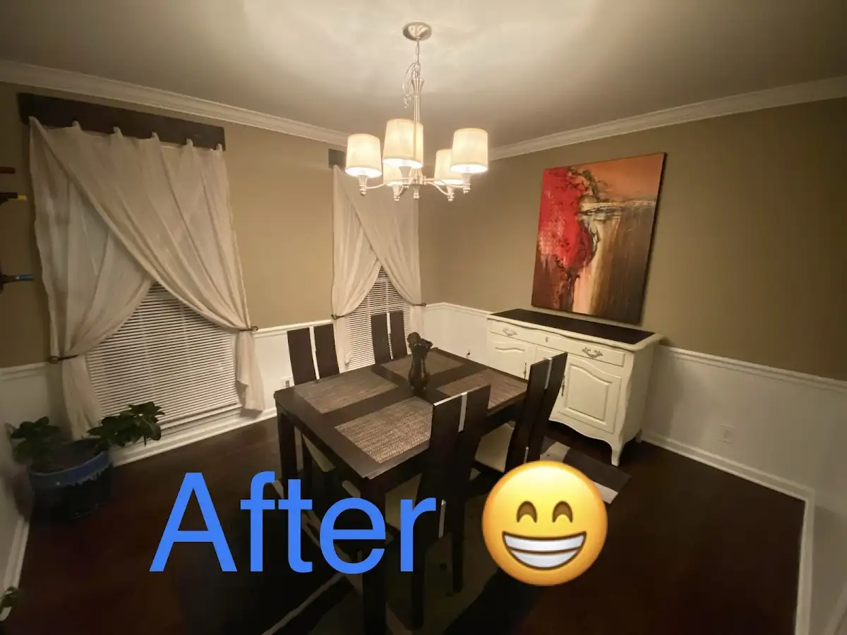 Professional dining room restoration after water damage in North Valley