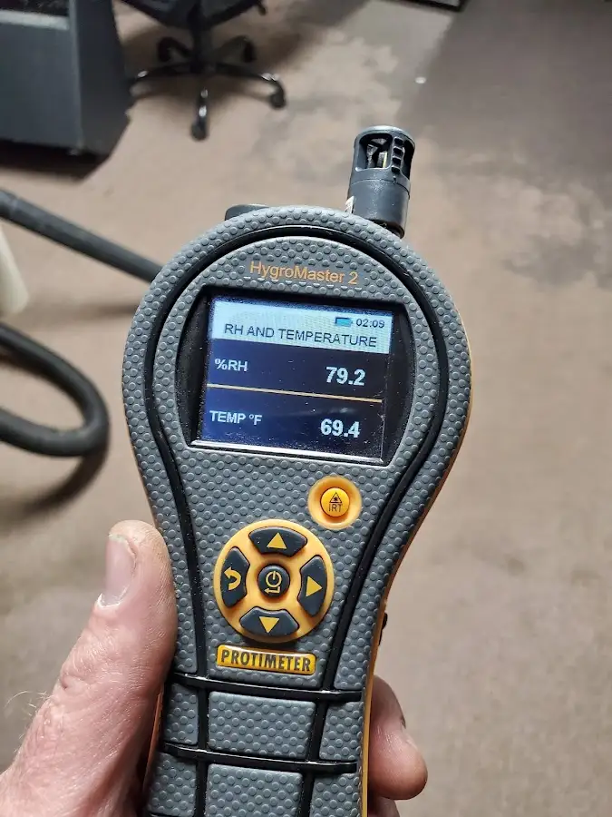 Moisture meter humidity assessment for Fire & Smoke Damage Restoration in North Valley
